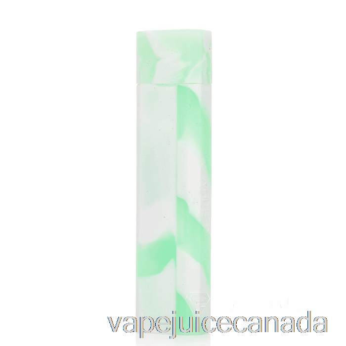 Vape Disposable Canada White Rhino Silicone Dab Out [Quartz] Mint White (UV Glow)